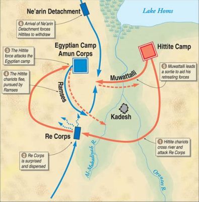 La Batalla de Qadesh: Un choque titánico entre faraones y ejércitos masivos en la lucha por el dominio del Levante