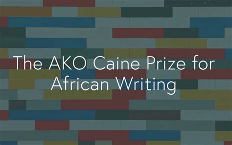 El Premio Caine para Escritores Africanos: Una Exploración de la Identidad Nigeriana a Través de la Literatura